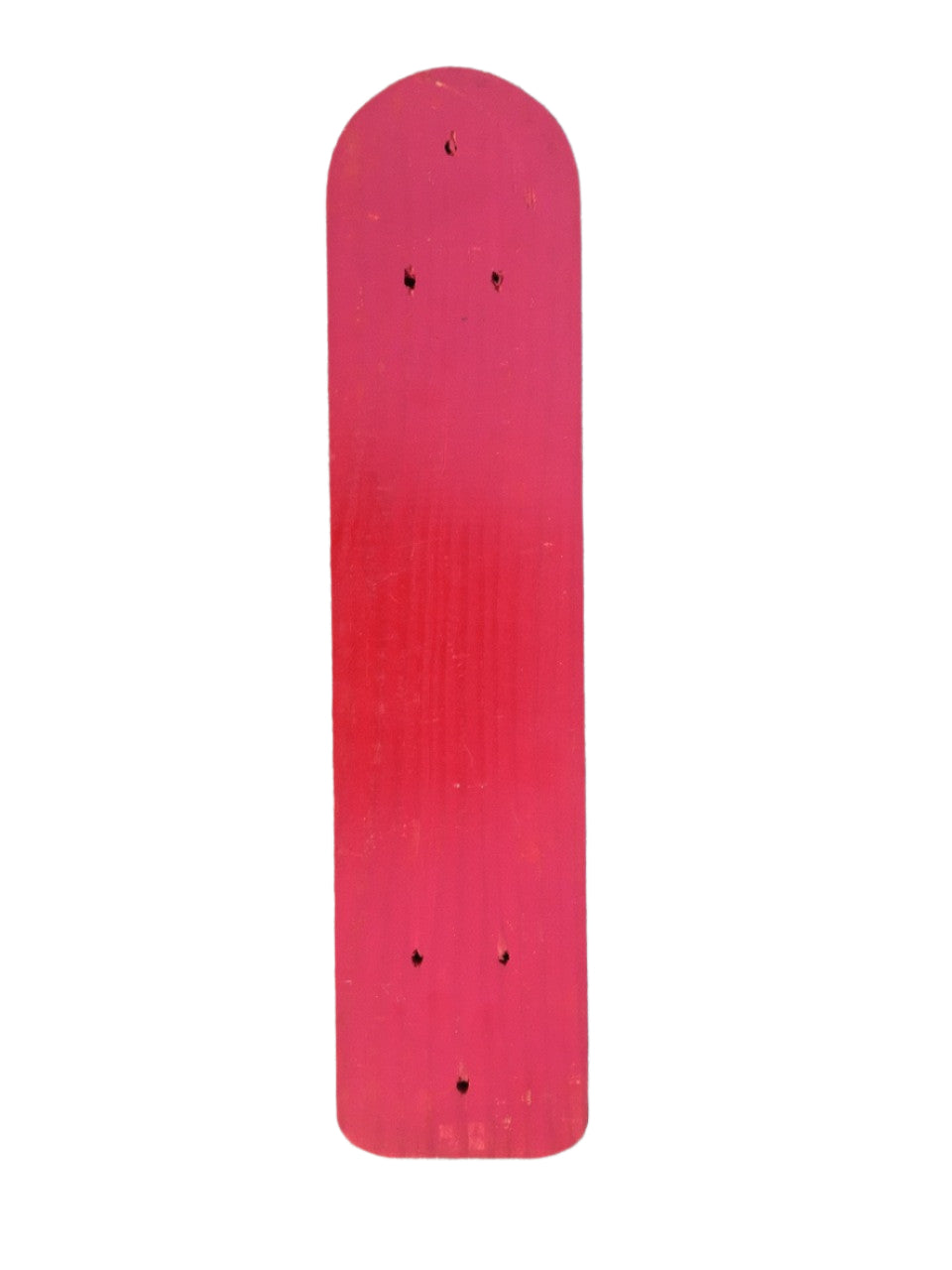 Vintage 1960s Roller Derby #10 Skateboard Deck - Cherry Red