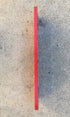 Vintage 1960s Roller Derby #10 Skateboard Deck - Cherry Red