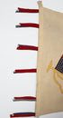 Vintage American Flag Left Side Close Up