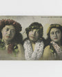 Vintage Hawaiian Postcard Hawaiian Beauties Hawaiian Island Full view