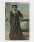 Vintage Hawaiian Postcard, Hawaiian Woman