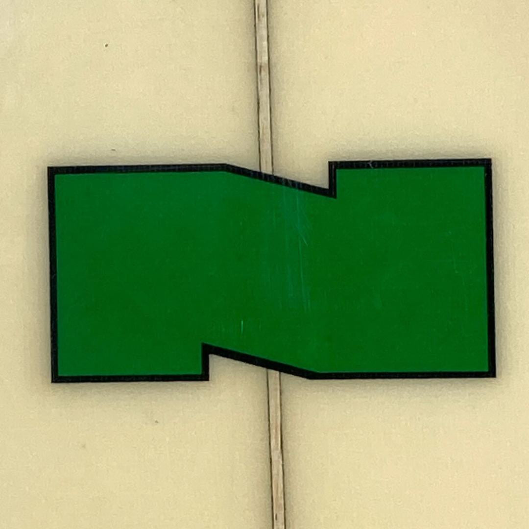 Vintage Paipo Bellyboard Surfboard Newport Shoe Logo