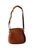 Back view showing aged leather patina