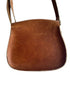 Back view showing aged leather patina.
