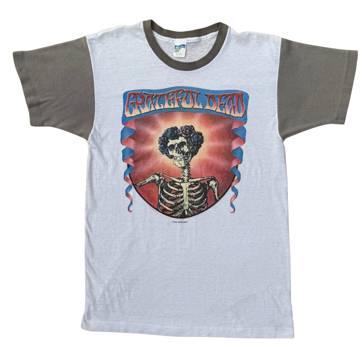 THE WHO × GRATEFUL DEAD vintage バンドT Vintage1982GratefulDead_Skelet