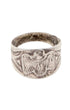 Vintage Fred Harvey Era Sterling Silver Thunderbird Souvenir Ring Top