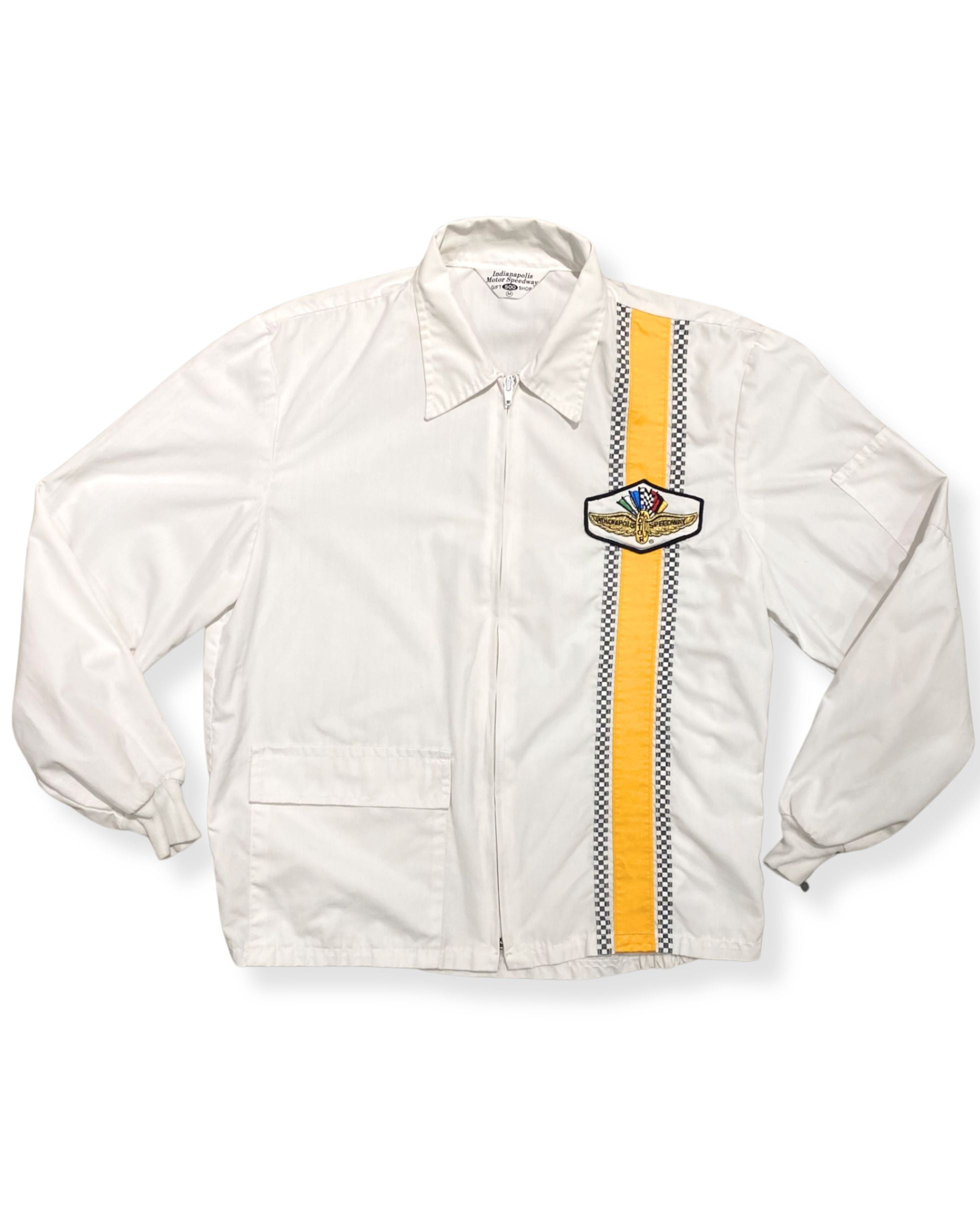 Vintage Indianapolis Motor Speedway Racing Jacket – 1970s NOS Front