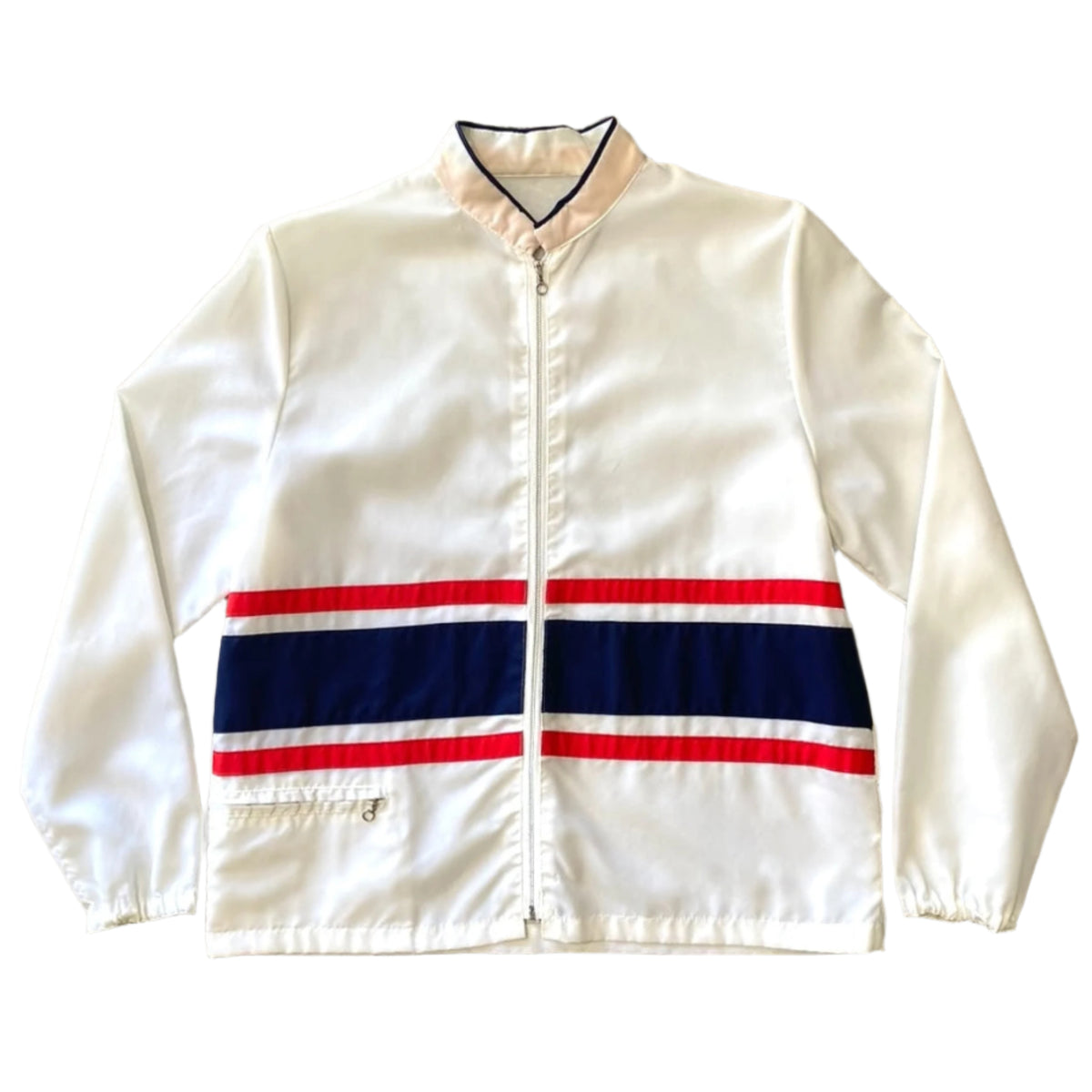[LOW CLASSIC] / ☆ 24SS Lc BACK POCKET NYLON JACKET / WHITE LOW CLASSIC