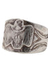 Vintage Thunderbird Souvenir Ring, Fred Harvey Era, Sterling Silver 2