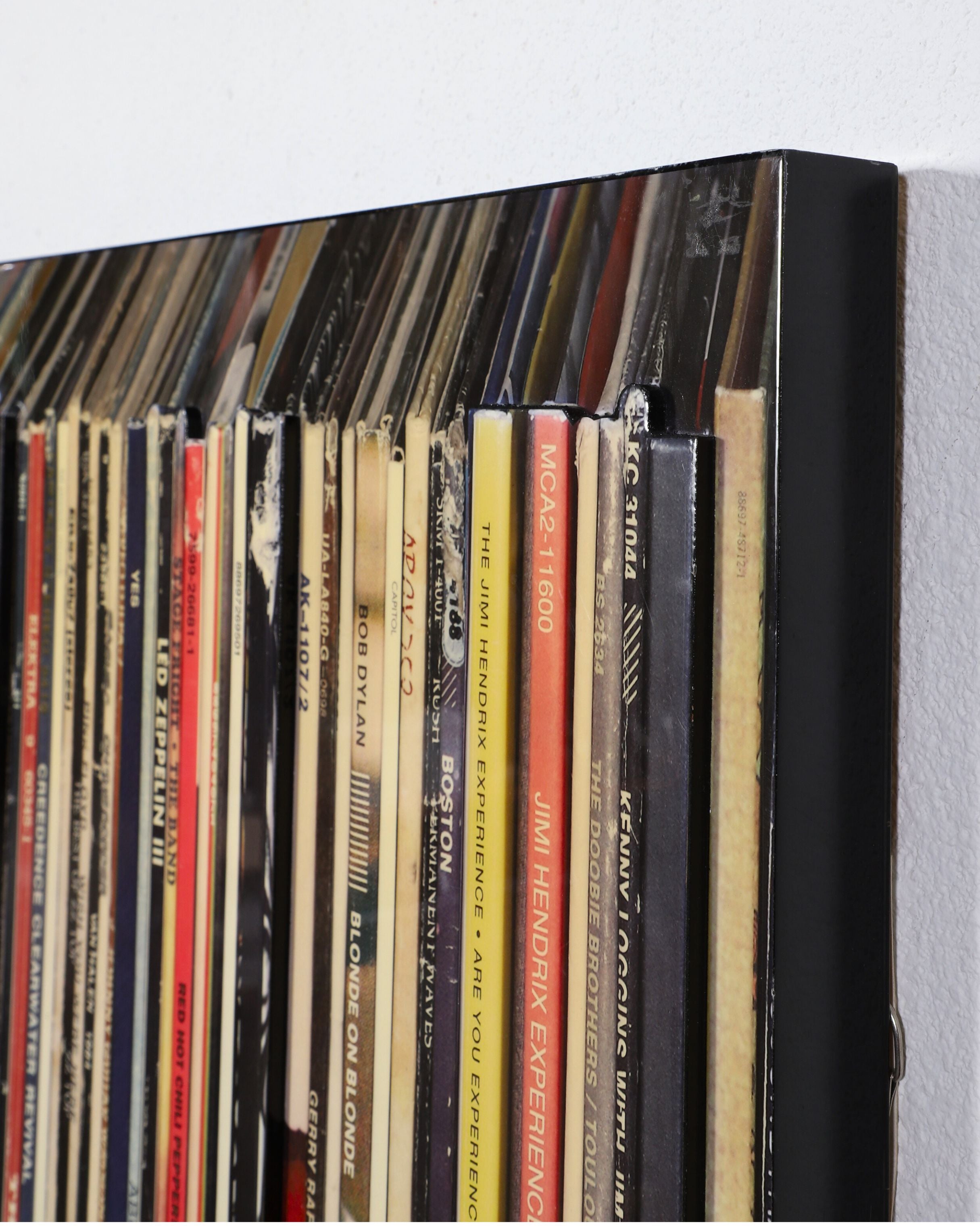 Three Dimensional Vinyl Record Art Wall Hanging