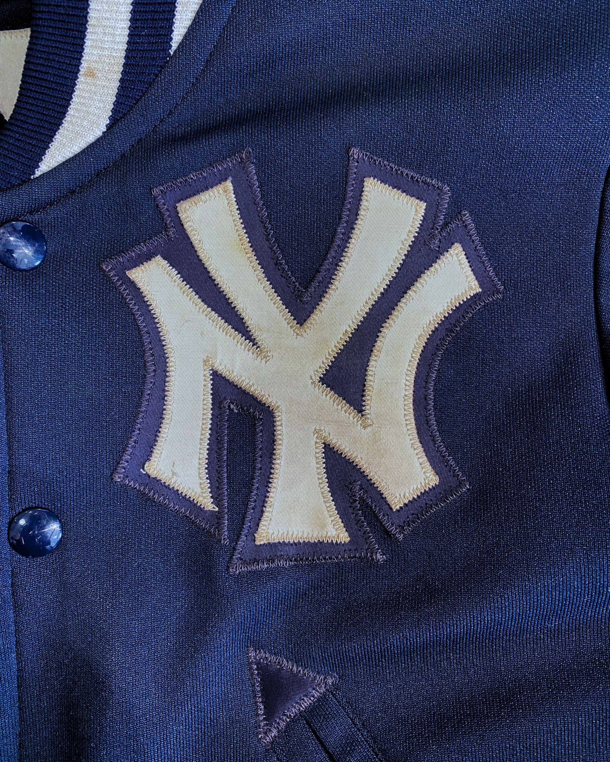 1960s NY Yankees WABC Talkradio Jacket – XS – Surfing Cowboys