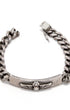 Era Sterling Silver Airborne Paratrooper ID Bracelet on a white background. 