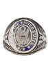 WWII Era United States Military Ring with Eagle Emblem 3
