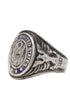 WWII Era United States Military Ring with Eagle Emblem 5
