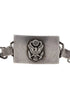 WW II ID Bracelet with Locket Close Up Front