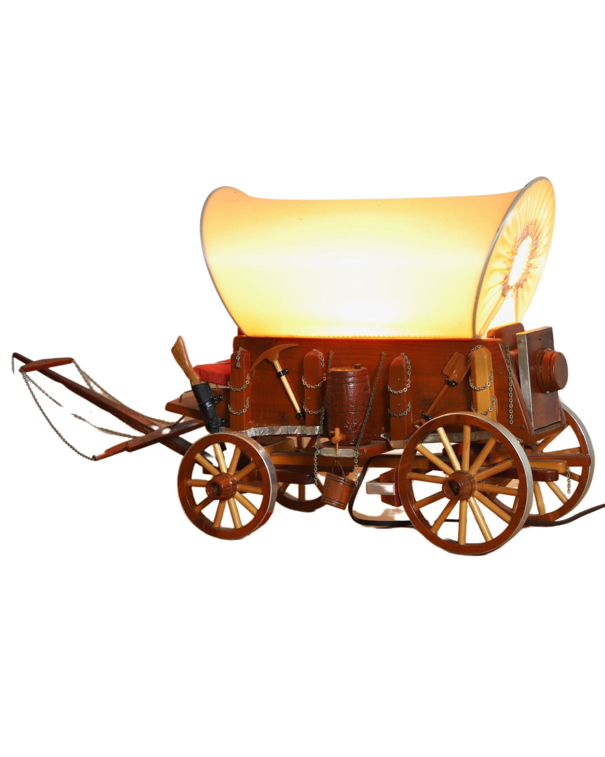 Western Stagecoach Lamp 1