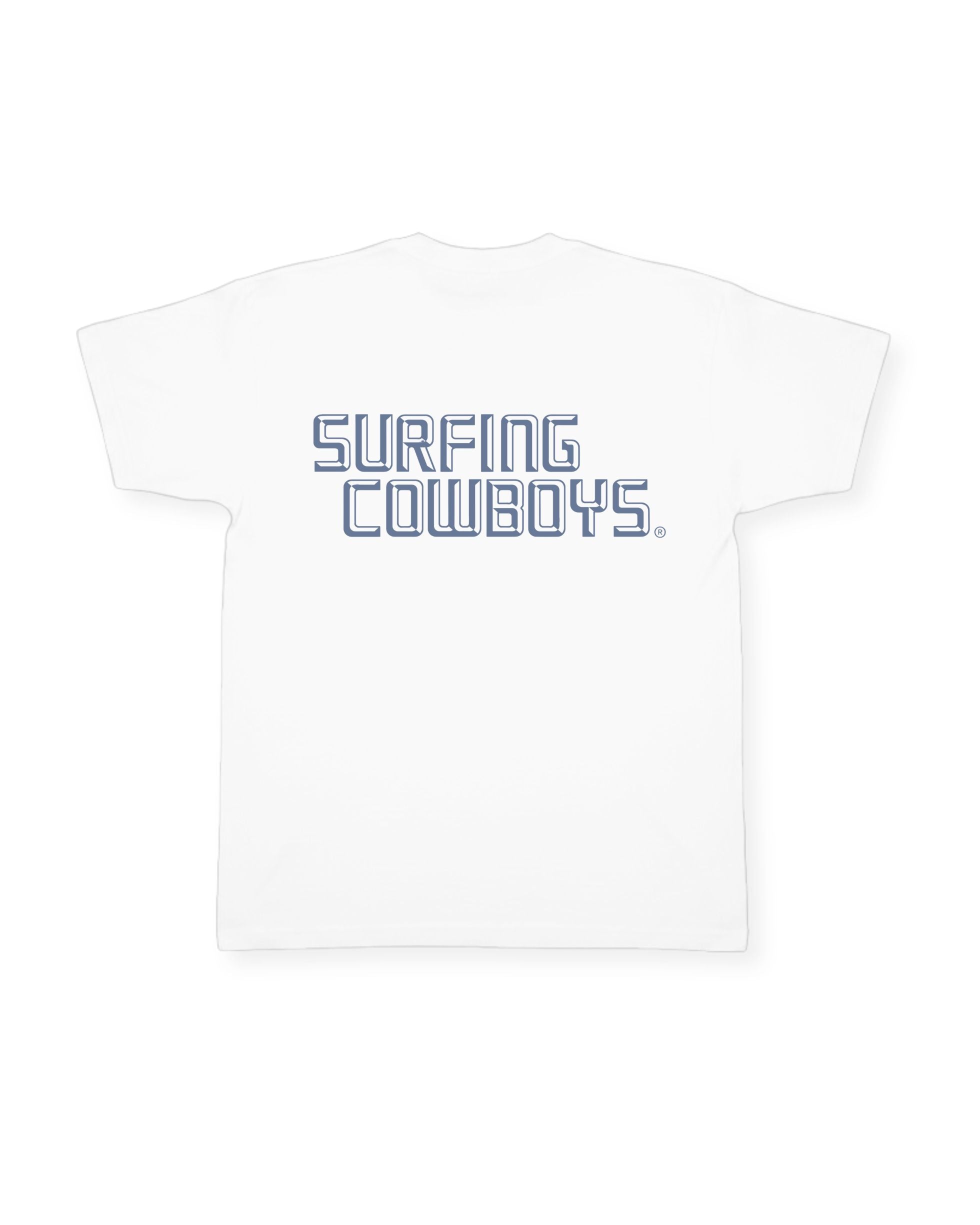 White ogo T-Shirt Back