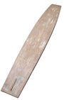 Whitewashed Hollow Wooden Paddleboard – 11-5- bottom 1.