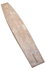 Whitewashed Hollow Wooden Paddleboard – 11-5- bottom 2.