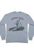 Wicked Good Long Sleeve Pocket T-Shirt Dove Grey Back