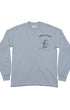 Wicked Good Long Sleeve Pocket T-Shirt Dove Grey Front