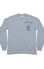 Wicked Good Long Sleeve Pocket T-Shirt Dove Grey Front