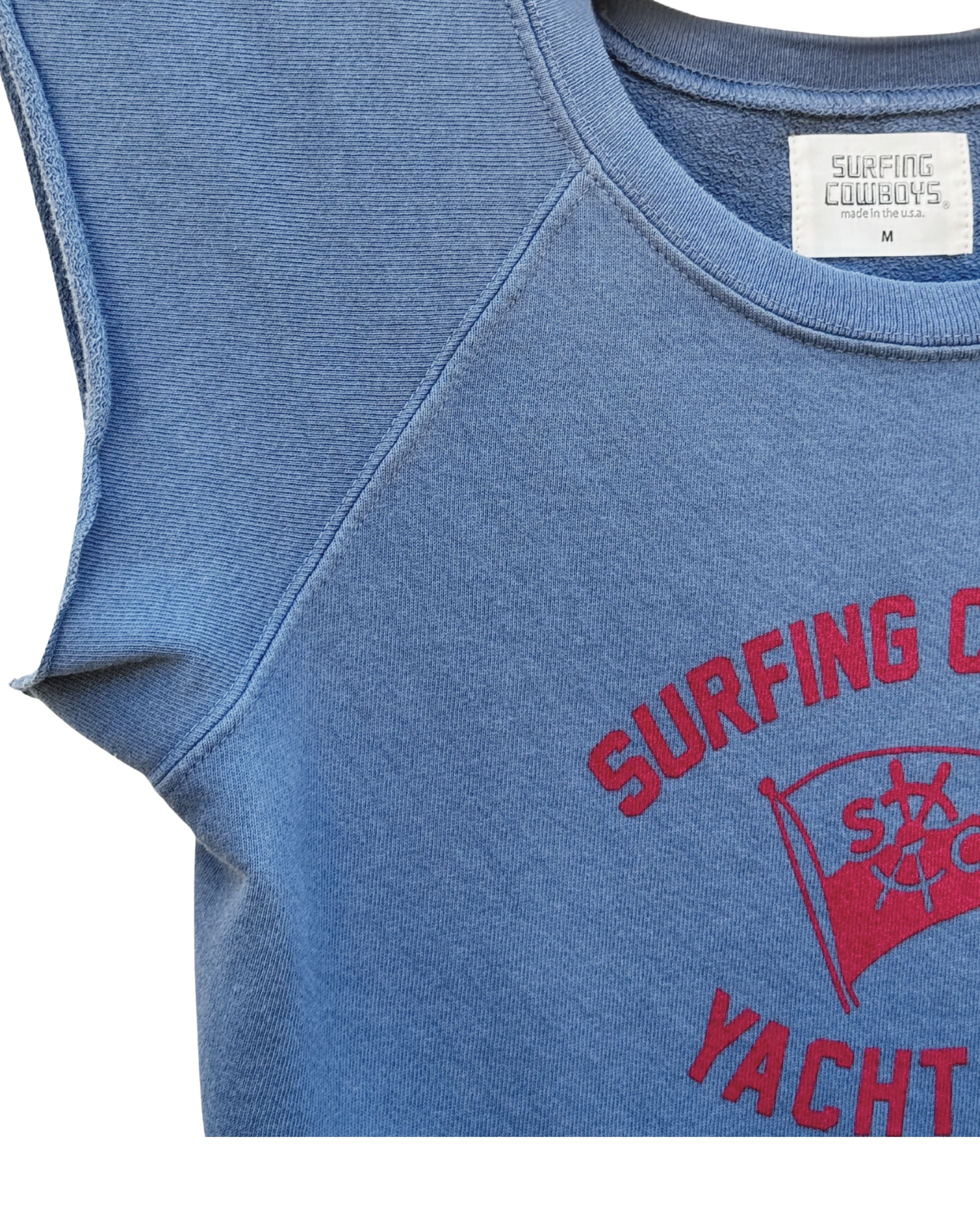 Yacht Club Women's Raglan Washed Indigo