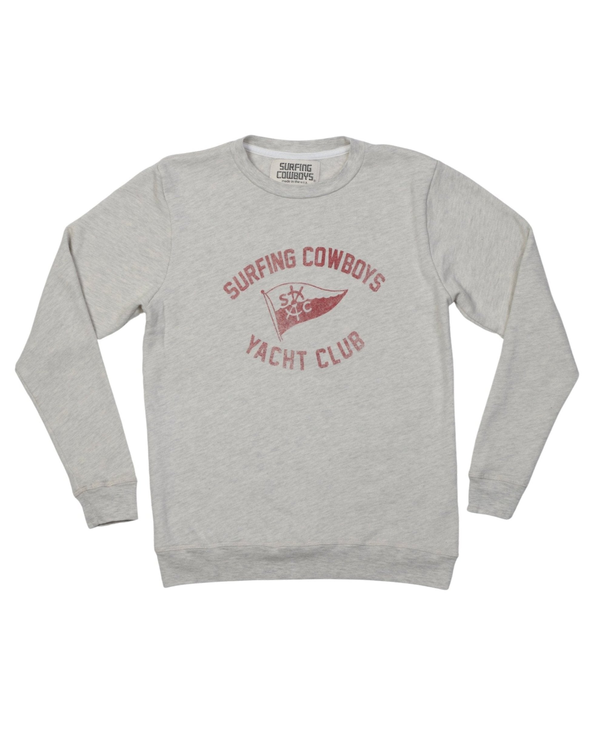 Yacht Club Long Sleeve Sweatshirt.
