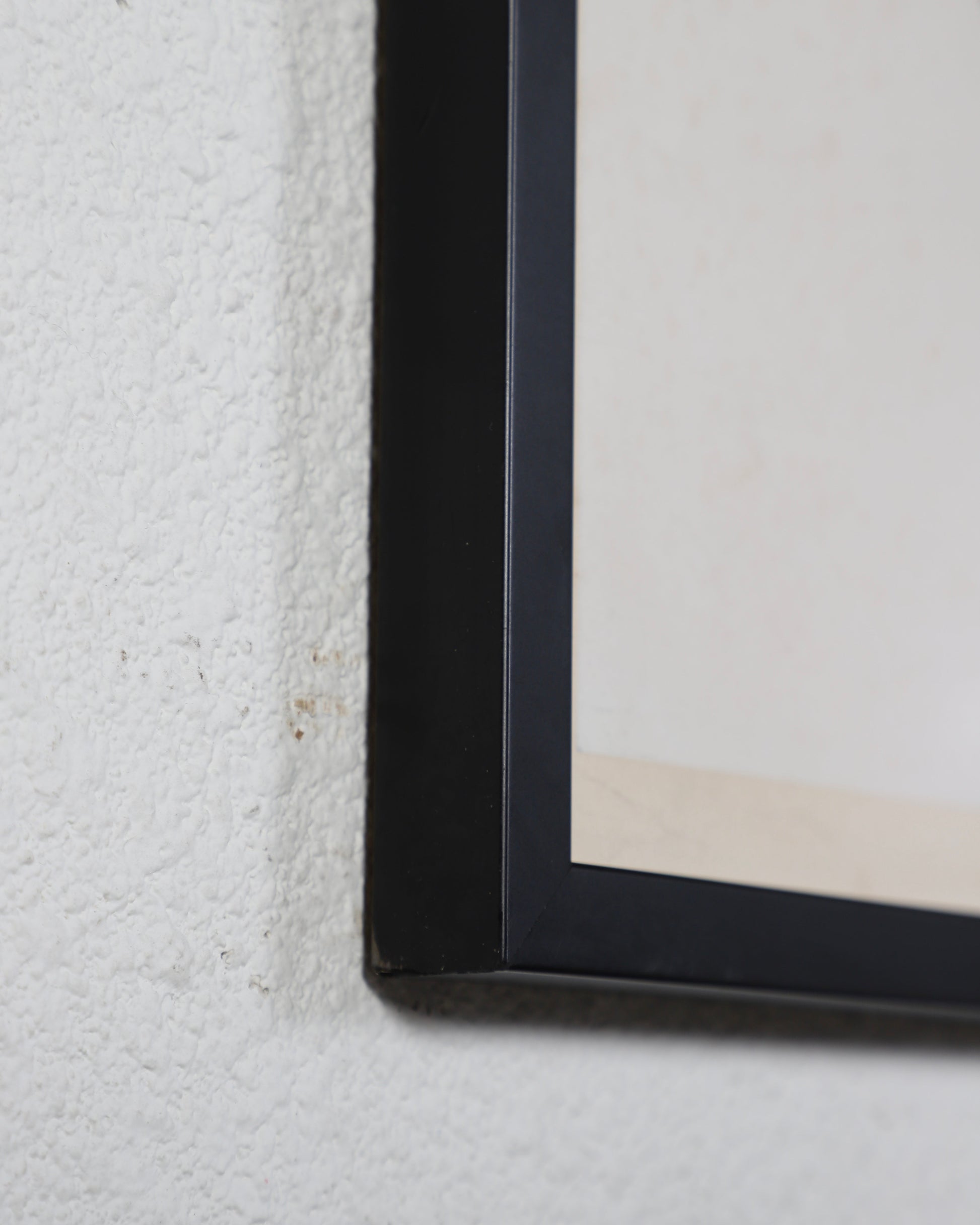 Zen Brushwork by Scaccia - Framed Abstract Art Print Bottom Left Frame