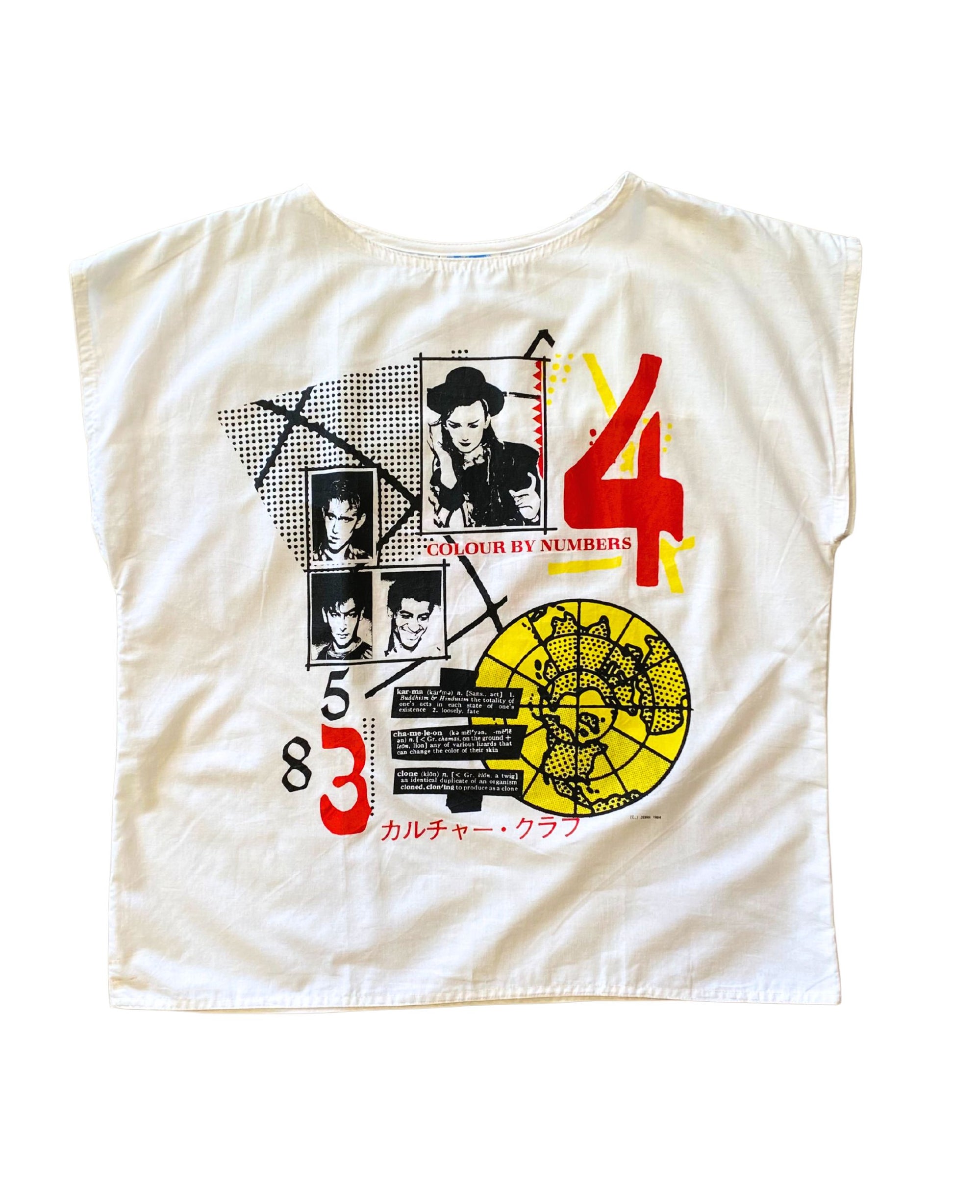 Boy George Culture Club Colour By Numbers  New Old Stock 1984