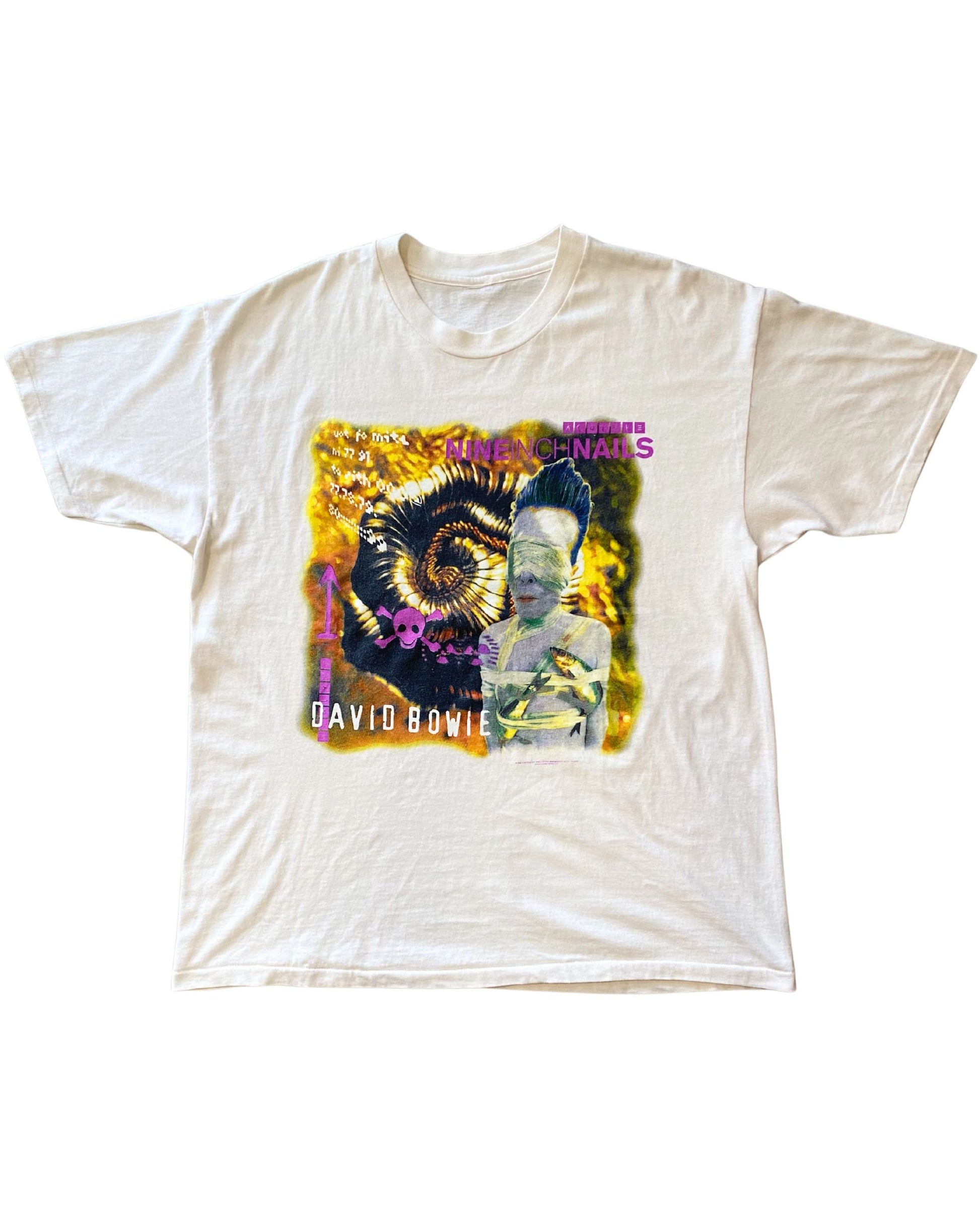 David Bowie and Nine Inch Nails 1994 Tour T-Shirt