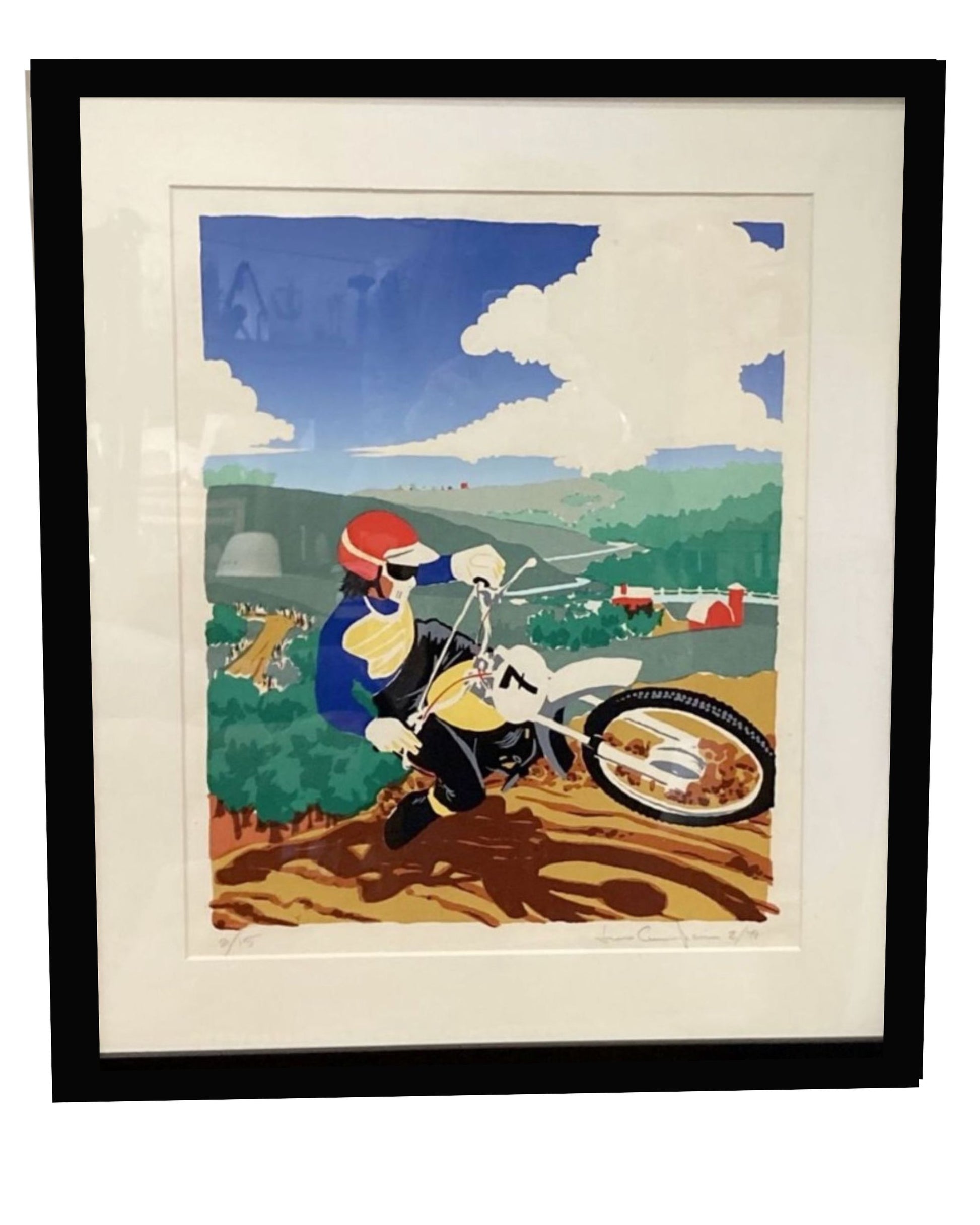 MotoCross Screen Print 1979 – Signed and Numbered 8/15