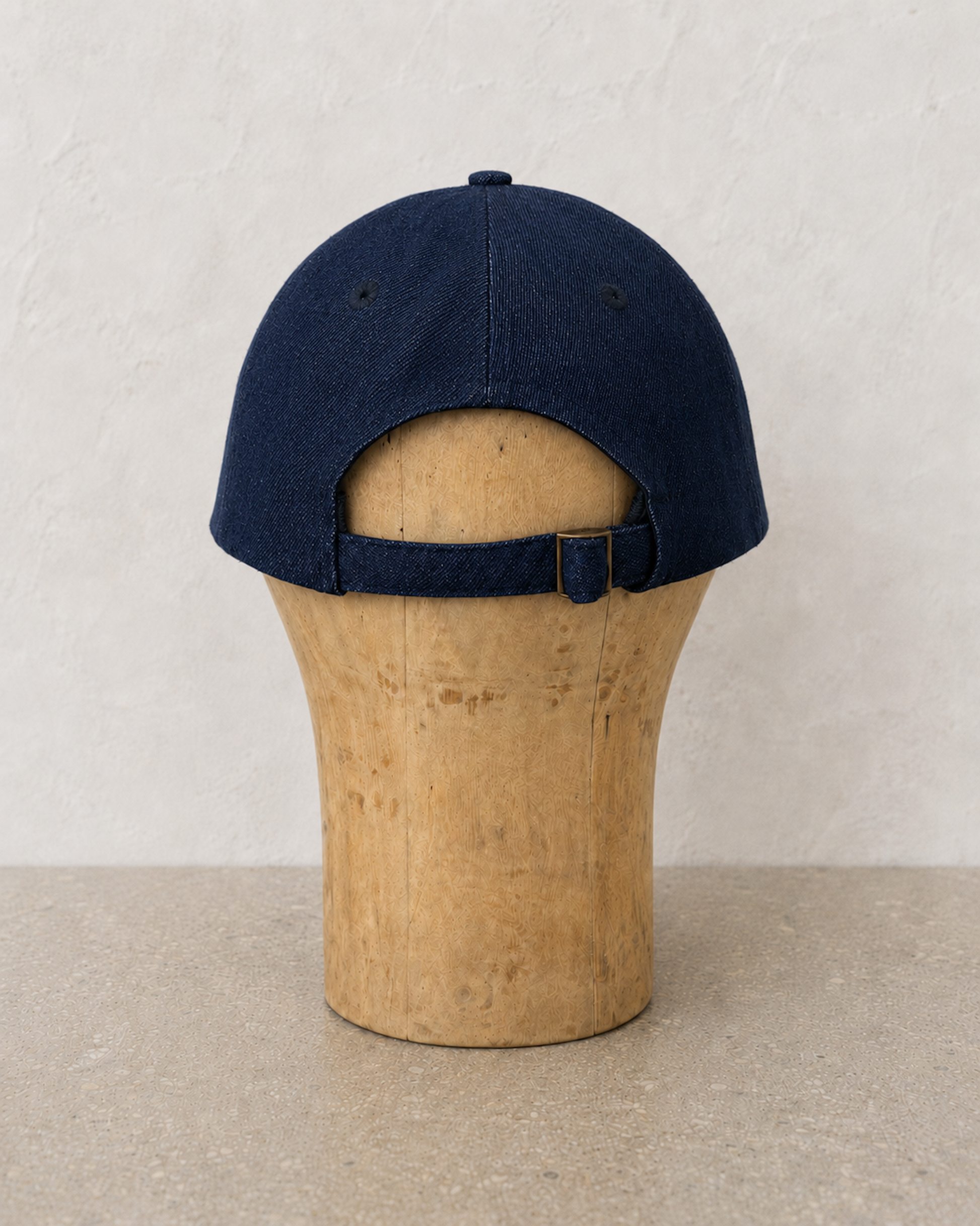  Surfing Cowboys Denim Flex-bill Peace Patch Cap back view