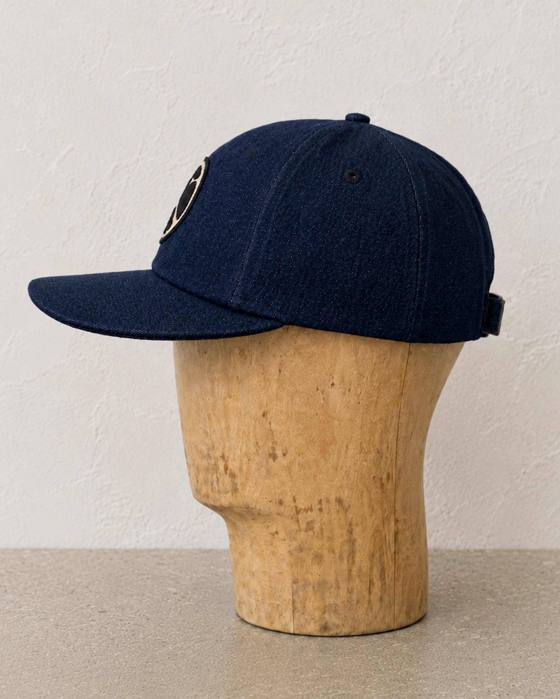  Surfing Cowboys Denim Flex-bill Peace Patch Cap side view