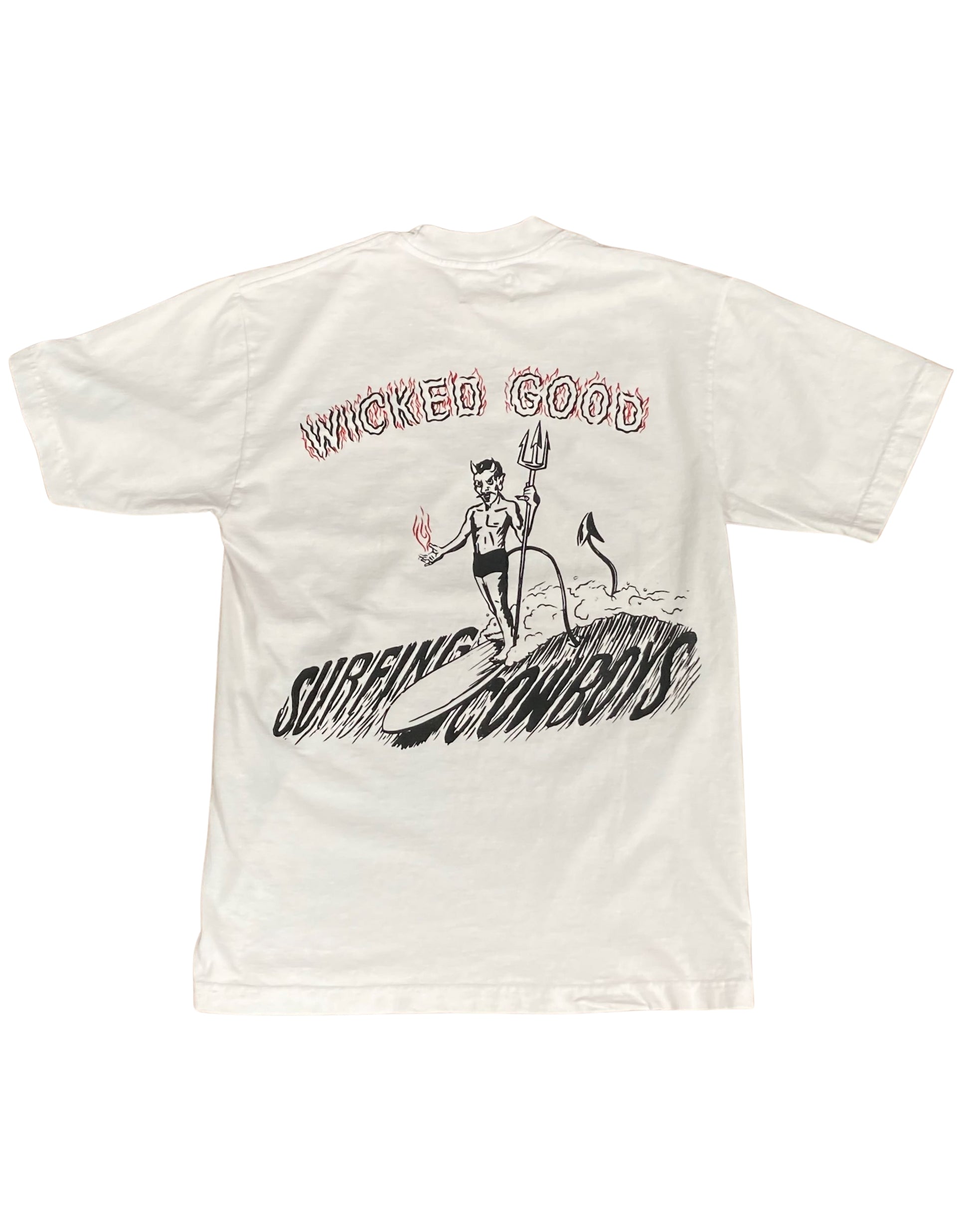 Wicked Good Pocket T-Shirt Vintage White